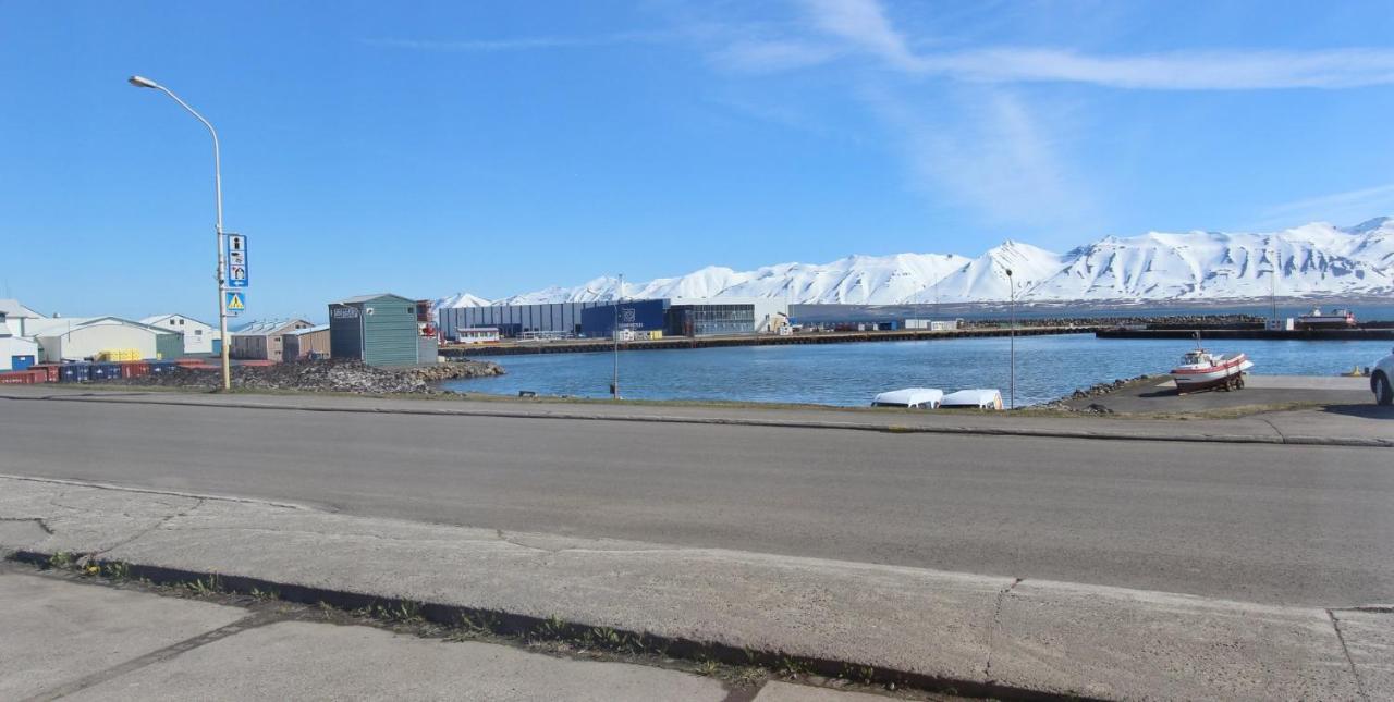 Appartamento Beautiful House With Amazing Sea View. Dalvík Esterno foto