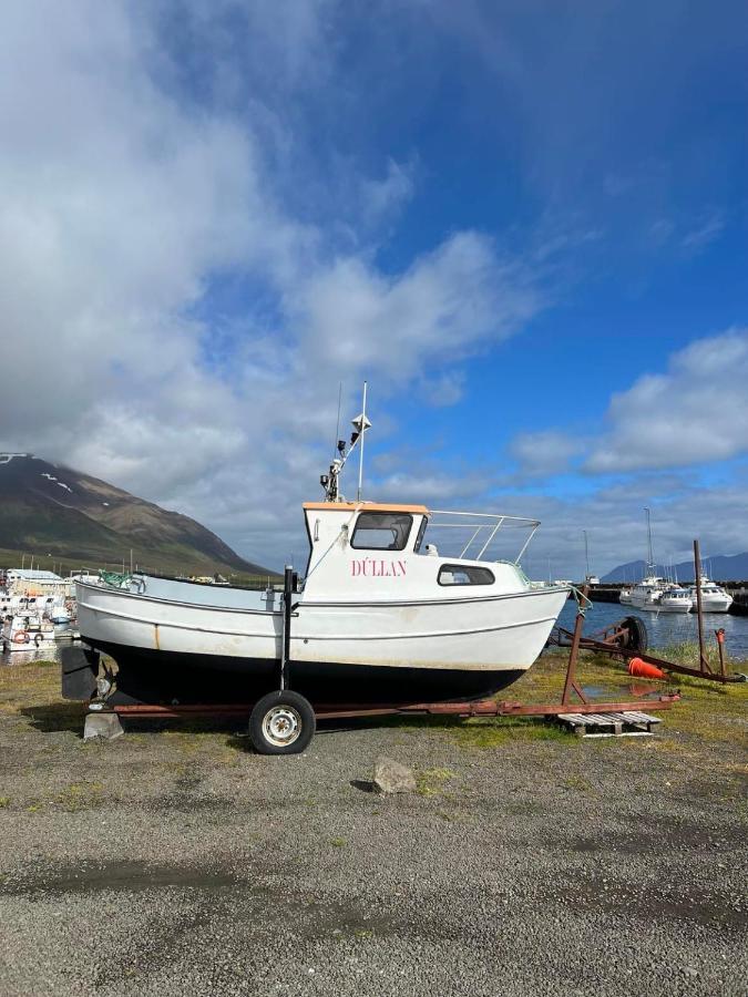 Appartamento Beautiful House With Amazing Sea View. Dalvík Esterno foto